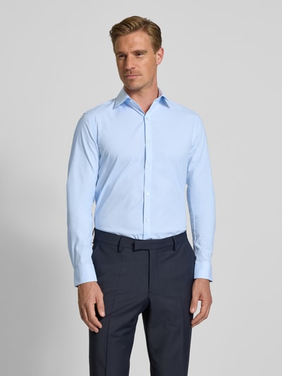 CK Calvin Klein Slim fit zakelijk overhemd met knoopsluiting Bleu - 4