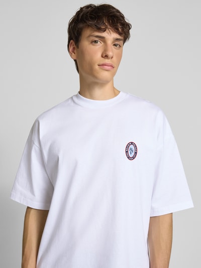 REVIEW T-shirt met ronde hals Wit - 3