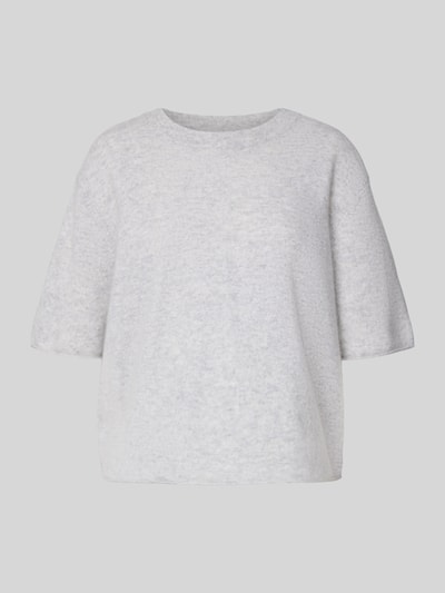 Someday Gebreide pullover van puur kasjmier, model 'Talma' Middengrijs gemêleerd - 2