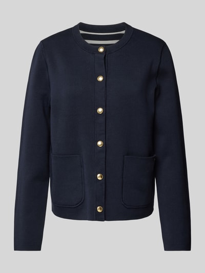 Tommy Hilfiger Cardigan mit aufgesetzten Taschen Dunkelblau 2