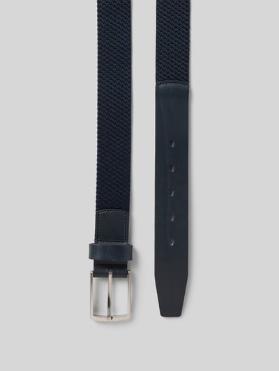 Lloyd Men's Belts Gürtel aus Leder und Textil  Marine 3