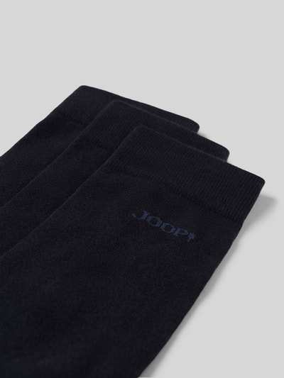 JOOP! COLLECTION Skarpety z mieszanki bawełny w zestawie 3 szt. Granatowy 2