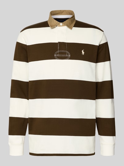 Polo Ralph Lauren Sweatshirt met labelstitching Middenbruin - 2