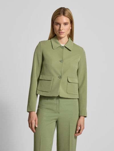 MORE & MORE Blazer mit Knopfleiste Gruen 4