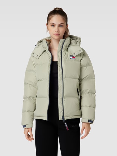 Tommy Jeans Steppjacke mit Label-Patch Modell 'ALASKA' Schilf 4