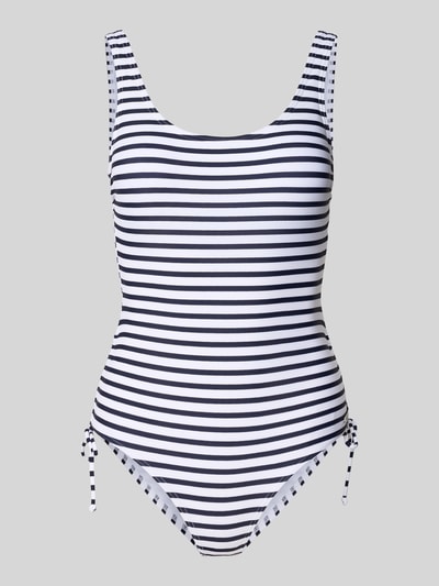 VENICE BEACH Badeanzug mit seitlichen Schnürungen Modell 'Summer' Dunkelblau 1