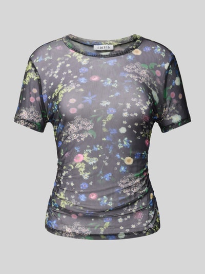 EDITED T-Shirt mit Rundhalsausschnitt Modell 'Lissy' Black 2