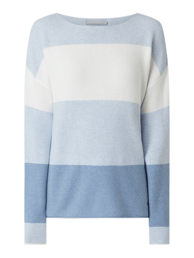 BETTY & CO GREY Pullover aus Baumwolle  Hellblau 2