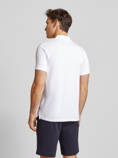 Matinique Poloshirt in melierter Optik Weiss 5