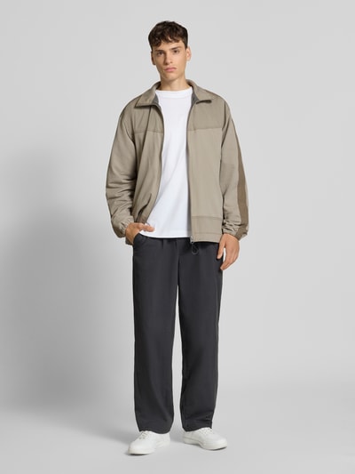 G-Star Raw Kurtka treningowa ze stójką i kieszeniami zapinanymi na zamek błyskawiczny Beżowy 1