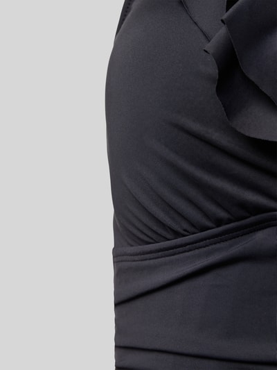 Lauren Ralph Lauren Kostium kąpielowy z falbanami Czarny 2