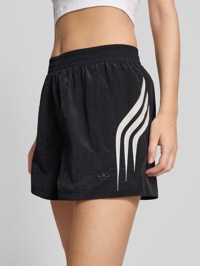 adidas Originals Shorts mit Teilungsnähten Black 3