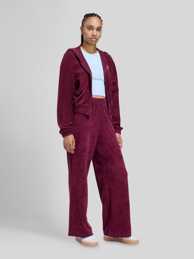 adidas Originals Slim Fit Crop Top aus reiner Baumwolle Hellblau 1