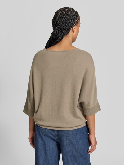 Juvia Sweatshirt met kasjmier Beige - 5