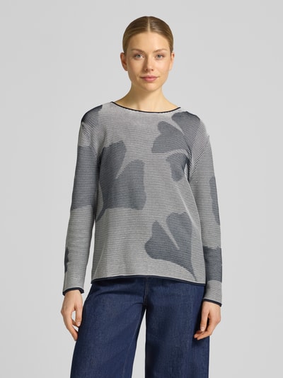 Tom Tailor pullover van puur katoen Marineblauw - 4