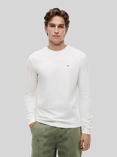 Tommy Jeans regular fit shirts met lange mouwen van puur katoen in set van 2 Offwhite - 4