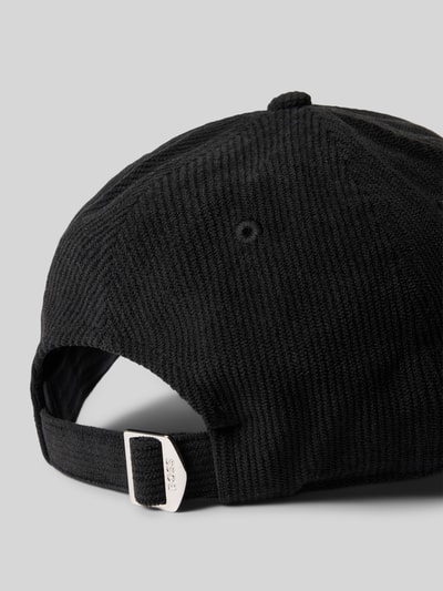 BOSS Cap mit Label-Stitching Modell 'Zed-CO' Black 3
