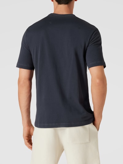 Marc O'Polo T-Shirt mit Logo-Stitching Marine 5