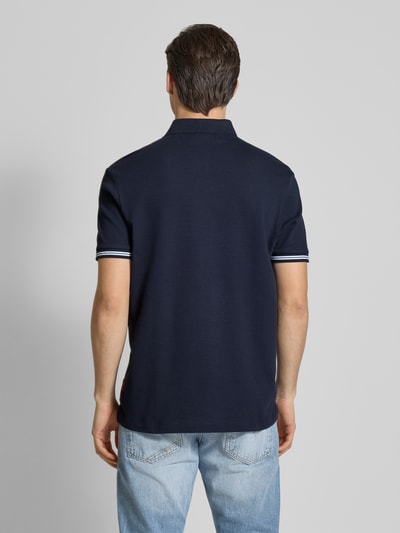 JOOP! Jeans Poloshirt mit Label-Print Modell 'Amare' Marine 5