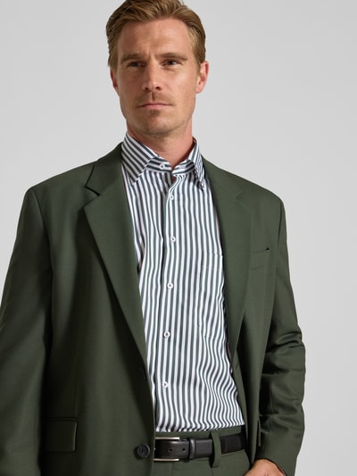 ETERNA Regular Fit Freizeithemd aus reiner Baumwolle mit Kentkragen Oliv 3