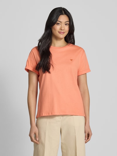 OPUS T-Shirt mit Rundhalsausschnitt Modell 'Serz/Dailies' Orange 4