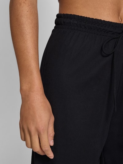 Only Loose Fit Stoffhose aus Viskose-Mix Modell 'JANY' Black 3