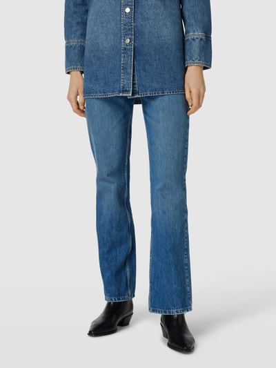 Jake*s Casual Bootcut Jeans im 5-Pocket-Design Jeansblau 4