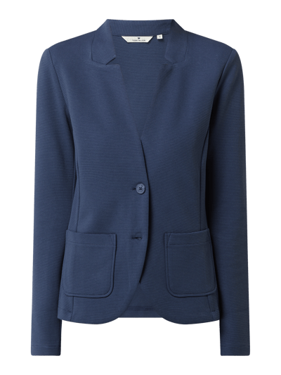 Tom Tailor Blazer met stretch  Blauw - 2