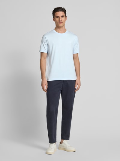 Marc O'Polo Regular Fit T-Shirt aus reiner Baumwolle Bleu 1