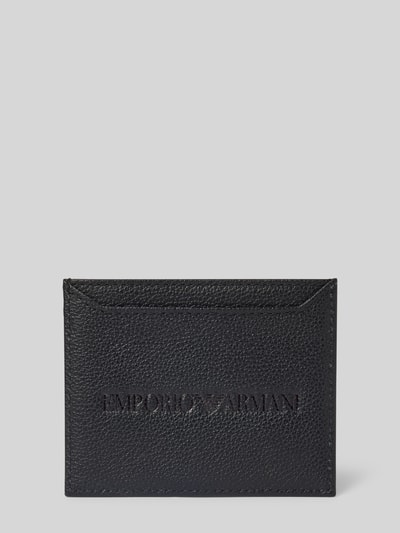 Emporio Armani Kartenetui mit Label-Detail Black 1