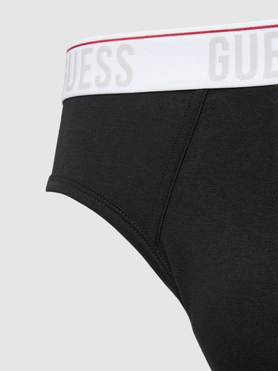 Guess Slip mit elastischem Bund Modell 'JOE' im 3er-Pack Black 2