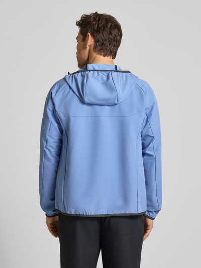 BOSS Green regular fit functioneel jack van waterdicht materiaal model 'L_COMMUTER' Blauw - 5