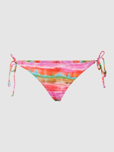 Banana Moon Bikini-Slip mit Allover-Muster Modell 'LINA MERIDA' Neon Pink 2