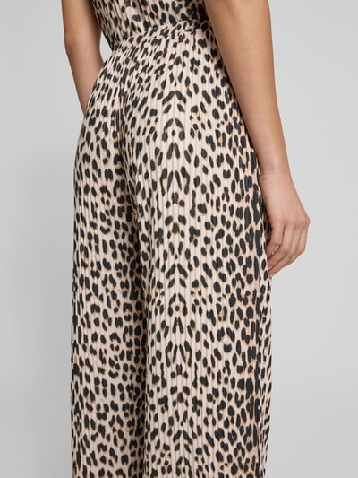 OH APRIL Faltenhose mit Plisseefalten Mittelgrau 3