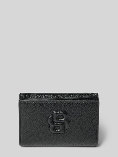 BOSS Portemonnaie mit Logo-Stitching Modell 'Anett' Black 1