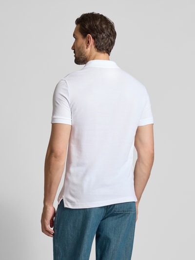Lacoste Koszulka polo o kroju slim fit z czystej bawełny Biały 5