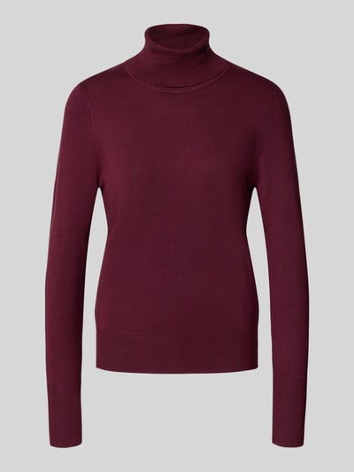 Christian Berg Woman Rollkragenpullover aus Viskose-Mix Bordeaux 2