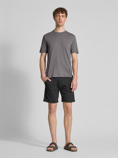 Marc O'Polo Regular Fit T-Shirt aus reiner Baumwolle Graphit 1