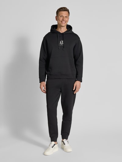 ARMANI EXCHANGE Hoodie mit Kapuze Black 1