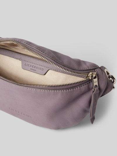 LIEBESKIND BERLIN Bauchtasche mit Label-Prägung Modell 'TAVIA' Mauve 5