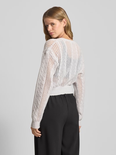 Review Vest met knoopsluiting Lichtgrijs - 5