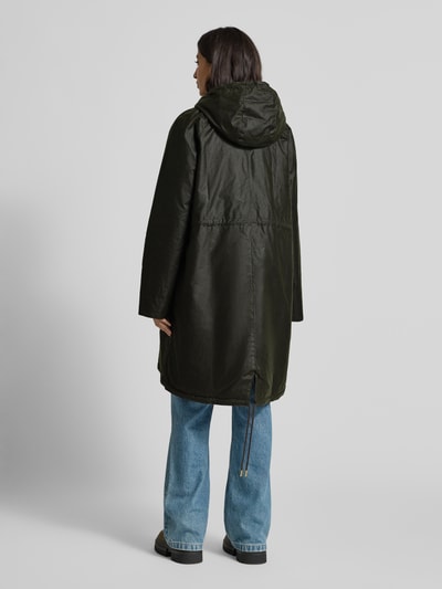 Barbour Regular Fit Wachsmantel aus reiner Baumwolle Modell 'MARCY' Oliv 5