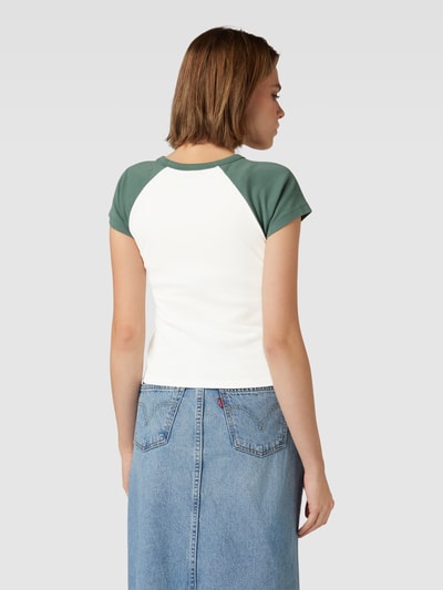 Levi's® T-shirt met raglanmouwen Offwhite - 5