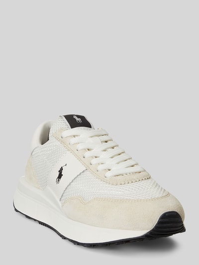 Polo Ralph Lauren sneakersy z mieszanki skóry 'TRAIN 89' Złamany biały 1