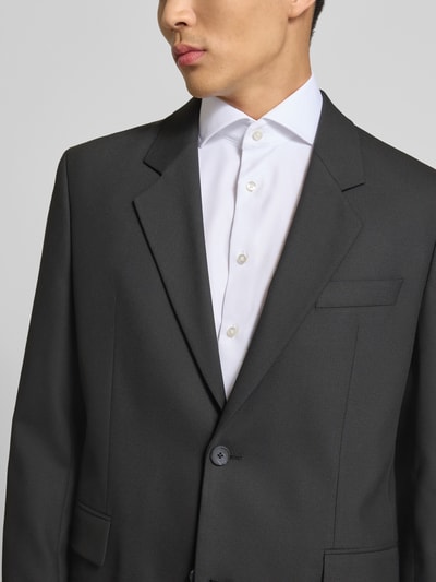 HUGO Regular fit colbert met viscose Zwart - 3