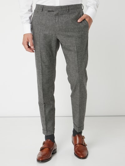 Strellson Herren Anzughose Jogger - 60% Schurwolle Für Business Casual