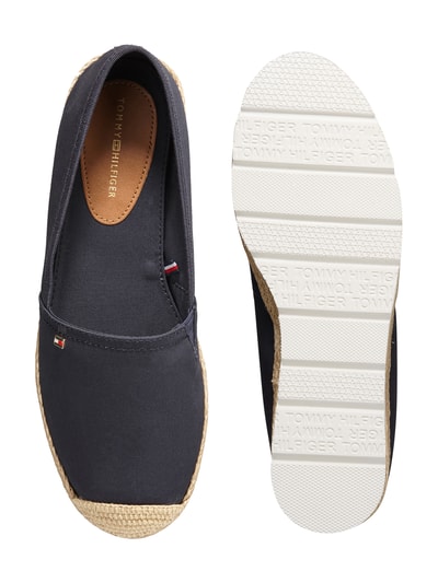 Tommy Hilfiger Espadryle z tkaniny Ciemnoniebieski 5