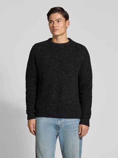 ARMEDANGELS Sweter z raglanowymi rękawami model 'KIAANO' Czarny 4