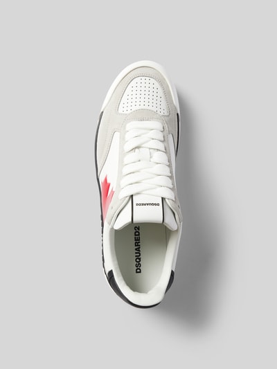 Dsquared2 Sneaker aus echtem Leder Weiss 4