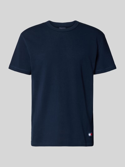 Tommy Jeans Regular Fit T-Shirt aus Baumwoll-Mix Marine 2